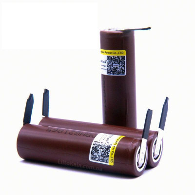 Аккумулятор под пайку LG HG2 18650 3000mAh 3.7V 20А Аккумулятор под пайку LG HG2 18650 3000mAh 3.7V 20А