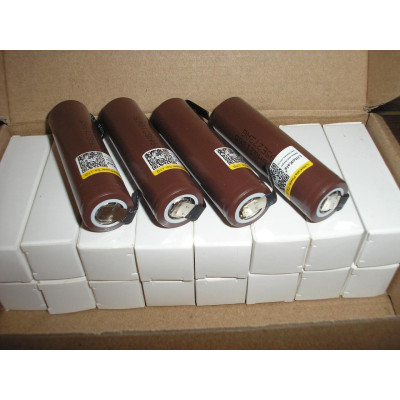 Аккумулятор под пайку LG HG2 18650 3000mAh 3.7V 20А Аккумулятор под пайку LG HG2 18650 3000mAh 3.7V 20А