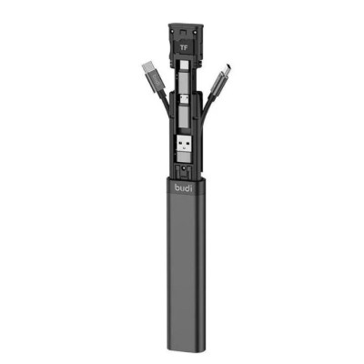 Смарт-адаптер Budi USB-бокс Чорний (1541202516) Смарт-адаптер Budi USB-бокс Чорний (1541202516)