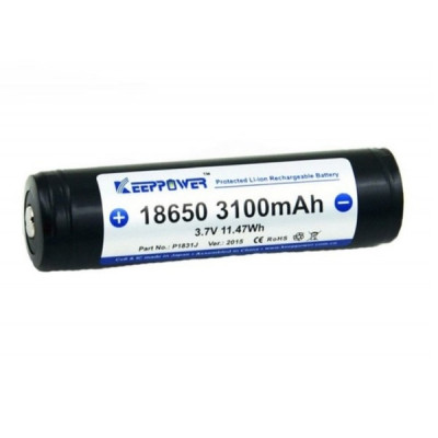 Акумулятор Keeppower Li-ion 18650 3100mAh з захистом Акумулятор Keeppower Li-ion 18650 3100mAh з захистом