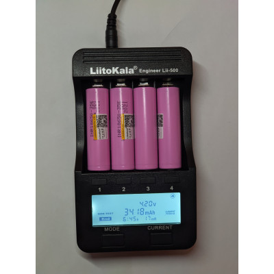 Акумулятор Samsung 18650 INR18650-35E 3500mAh Рожевий (1590308613) Акумулятор Samsung 18650 INR18650-35E 3500mAh Рожевий (1590308613)