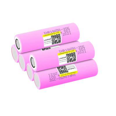 Акумулятор Samsung 18650 INR18650-35E 3500mAh Рожевий (1590308613) Акумулятор Samsung 18650 INR18650-35E 3500mAh Рожевий (1590308613)