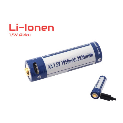 Аккумулятор Keeppower AA 14500 1,5В 1950 mAh micro USB Сине-белый (1595859851) Аккумулятор Keeppower AA 14500 1,5В 1950 mAh micro USB Сине-белый (1595859851)