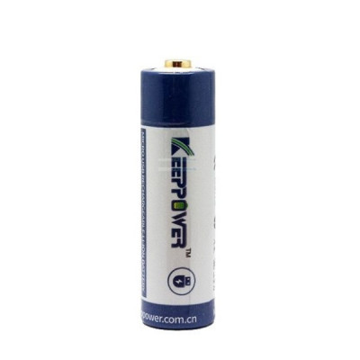 Акумулятор Keeppower P1495U 14500 3.6 V 950 mAh microUSB Синій з білим