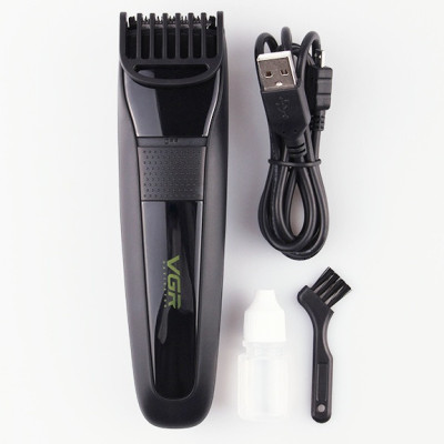 Машинка акумуляторна для стрижки VGR V-015 Чорний