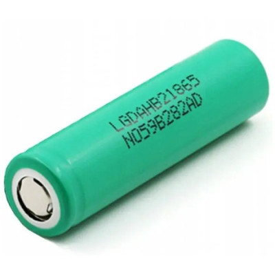 Аккумулятор высокотоковый LG Li-ion 18650 1500mAh ICR18650 HB2 30A Зеленый (1716613164)