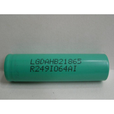 Аккумулятор высокотоковый LG Li-ion 18650 1500mAh ICR18650 HB2 30A Зеленый (1716613164)