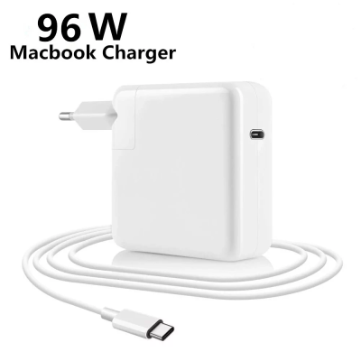 Зарядний пристрій для ноутбука No Brand USB Type-C 96W Білий (1829247029) Зарядний пристрій для ноутбука No Brand USB Type-C 96W Білий (1829247029)