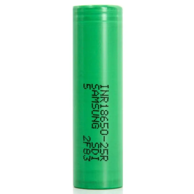 Аккумулятор Samsung INR18650-25R 18650 2500mah 20А Зеленый Аккумулятор Samsung INR18650-25R 18650 2500mah 20А Зеленый