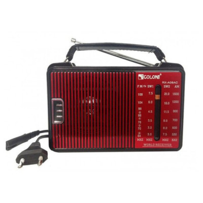 Радиоприемник от сети или батареек радио Golon RX-A08AC FM/AM Радиоприемник от сети или батареек радио Golon RX-A08AC FM/AM