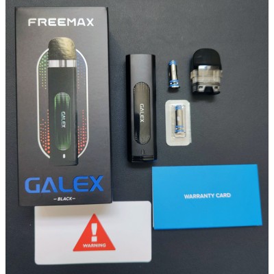Под-система солевая электронная сигарета FreeMax Galex Pod 800mAh 2ml Kit Black (11577-hbr)