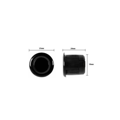Паркувальний радар TORSSEN EMCP800 black 18mm Паркувальний радар TORSSEN EMCP800 black 18mm