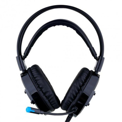 Игровые наушники с микрофоном и регулировкой высоты No Brand GE-02 Черные (23721-01_405)