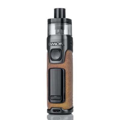 Под-система солевая электронная сигарета SMOK RPM 5 80W Pod Kit 2000mAh 6.5ml Brown Leather (10345-hbr)