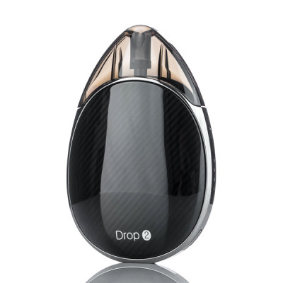 Под-система солевая электронная сигарета Suorin Drop 2 Pod Kit 1000mAh 3.7ml Black (10312-hbr)