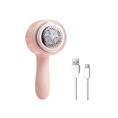 Машинка для стрижки катышков Lint Remover 668 аккумуляторная 3 Вт Розовый