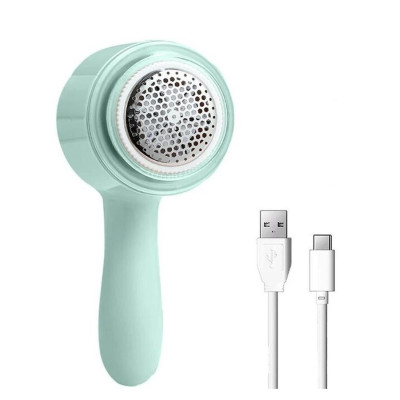 Машинка для стрижки катишків Lint Remover 668 акумуляторна 3 Вт Бірюзовий