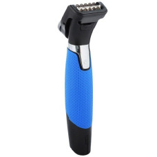 Тример для бороди та вусів акумуляторний Breetex BR-204W Blue/Black