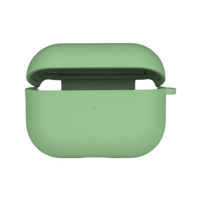 Чехол с микрофиброю Silicone Case Airpods Pro 2 Spearmint