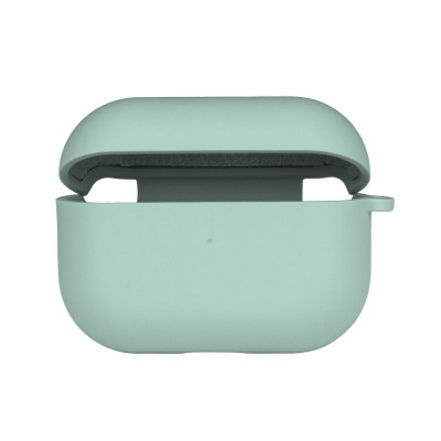 Чехол с микрофиброю Silicone Case Airpods Pro 2 Sea blue