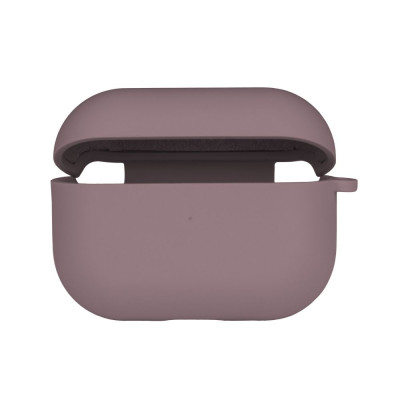 Чехол с микрофиброю Silicone Case Airpods Pro Blackcurrant