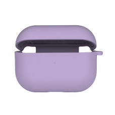 Чехол с микрофиброю Silicone Case Airpods Pro Elegant purple