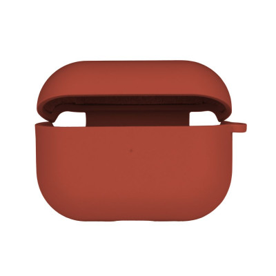 Чехол с микрофиброю Silicone Case Airpods Pro Red