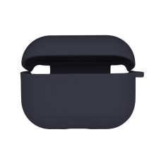 Чехол с микрофиброю Silicone Case Airpods Pro Dark blue