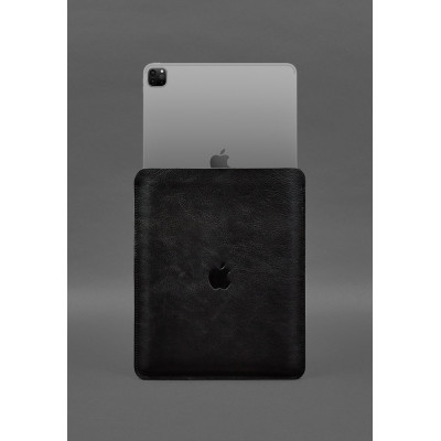 Кожаный чехол-футляр для iPad Pro 12,9 Черный BlankNote Кожаный чехол-футляр для iPad Pro 12,9 Черный BlankNote