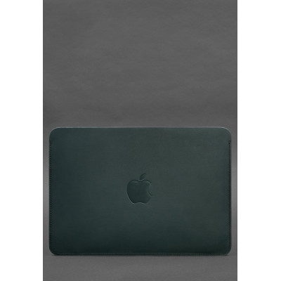Кожаный чехол для MacBook Air 15-inch (2023) Зеленый BlankNote