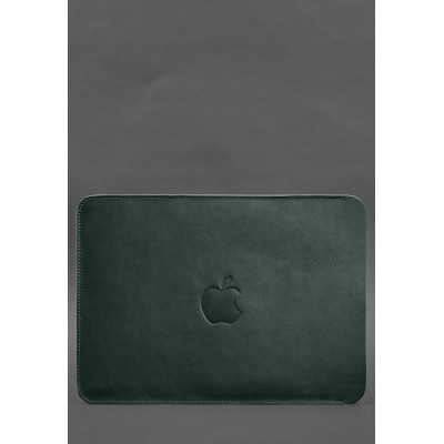 Кожаный чехол для MacBook Air 15-inch (2023) Зеленый BlankNote Кожаный чехол для MacBook Air 15-inch (2023) Зеленый BlankNote