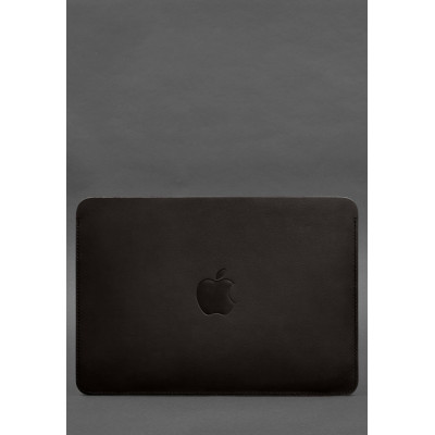 Кожаный чехол для MacBook Air 15-inch (2023) Темно-коричневый BlankNote