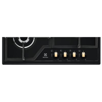 Газова варильна поверхня Electrolux KGS6436RK Чорний (6889739) Газова варильна поверхня Electrolux KGS6436RK Чорний (6889739)