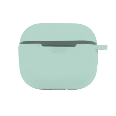 Чехол с карабином Silicone Case Airpods 3 Sea blue