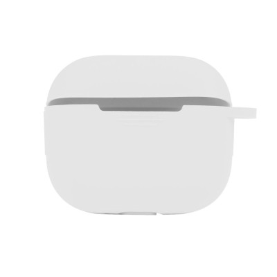 Чехол с карабином Silicone Case Airpods 3 White