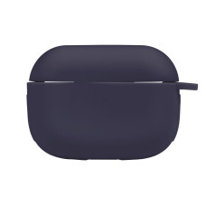 Чехол с карабином Silicone Case Airpods Pro Dark blue