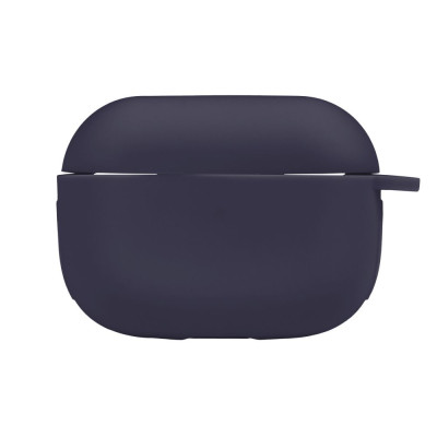 Чехол с карабином Silicone Case Airpods Pro Dark blue
