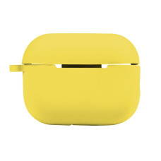 Чехол с карабином Silicone Case Airpods Pro 2 Canary yellow