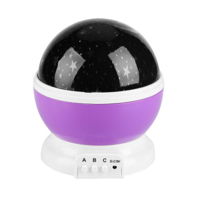 Лампа на батарейках и USB шнуром Проектор-ночник 