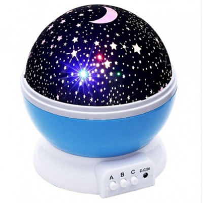 Лампа на батарейках и USB шнуром Проектор-ночник 