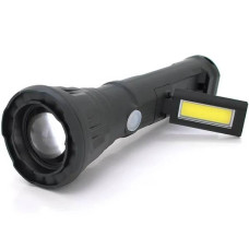 Фонарик ручний акумуляторний 3 режиму Zoom Voltronic JLP-2182A