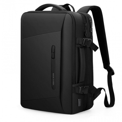 Рюкзак для подорожей Mark Ryden MR9299KR Big Size з можливістю розширення 48 х 32 х 24 27 см Чорний