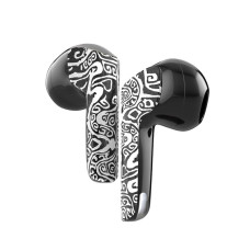 Беспроводные Bluetooth наушники Sabbat M200 Coat of Arms с игровым режимом Черно-белый
