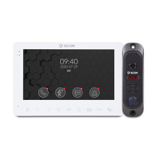 Комплект відеодомофону BCOM BD-780M Kit White (10806)