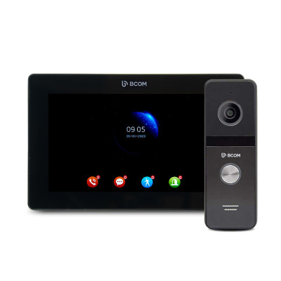 Комплект відеодомофона BCOM BD-770FHD/T Black (10809)