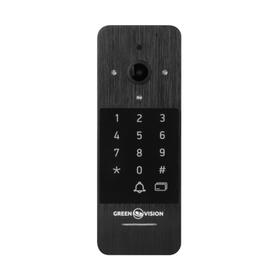 Панель вызова GreenVision AHD GV-007-M-PV10-160 Black