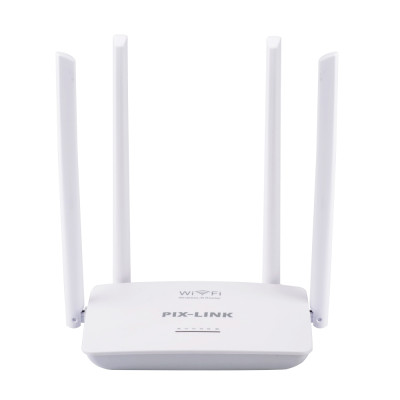 Маршрутизатор Pix-Link X300S2 300Мбіт/с 2.4ГГц Білий (BNSWSW020403W 5504)
