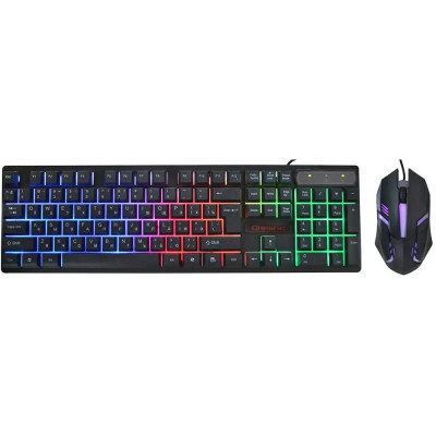 Игровая клавиатура и мышь RGBMix KR-6300TZ RGB