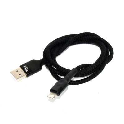Кабель XON SmartCable Type-A - Lightning 3A 1м UniLink Чорний (SC30CL3A1B 630)