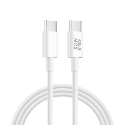Кабель XON SmartCable Type-C - Type-C 60W 1м MaxCharge Білий (SC102C6W1W 678)